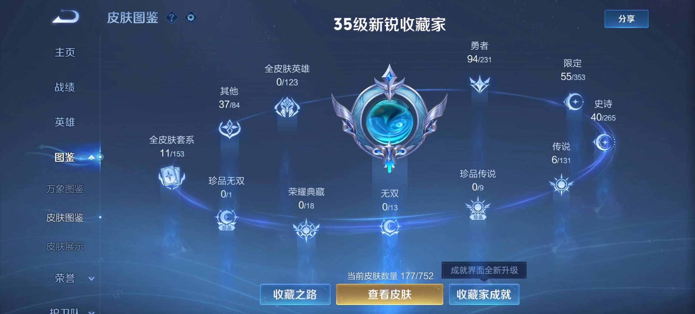 WZCMW4106002王者荣耀账号详情图2