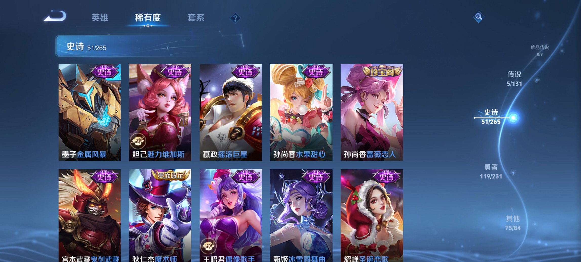 WZCMW419537王者荣耀账号详情图2