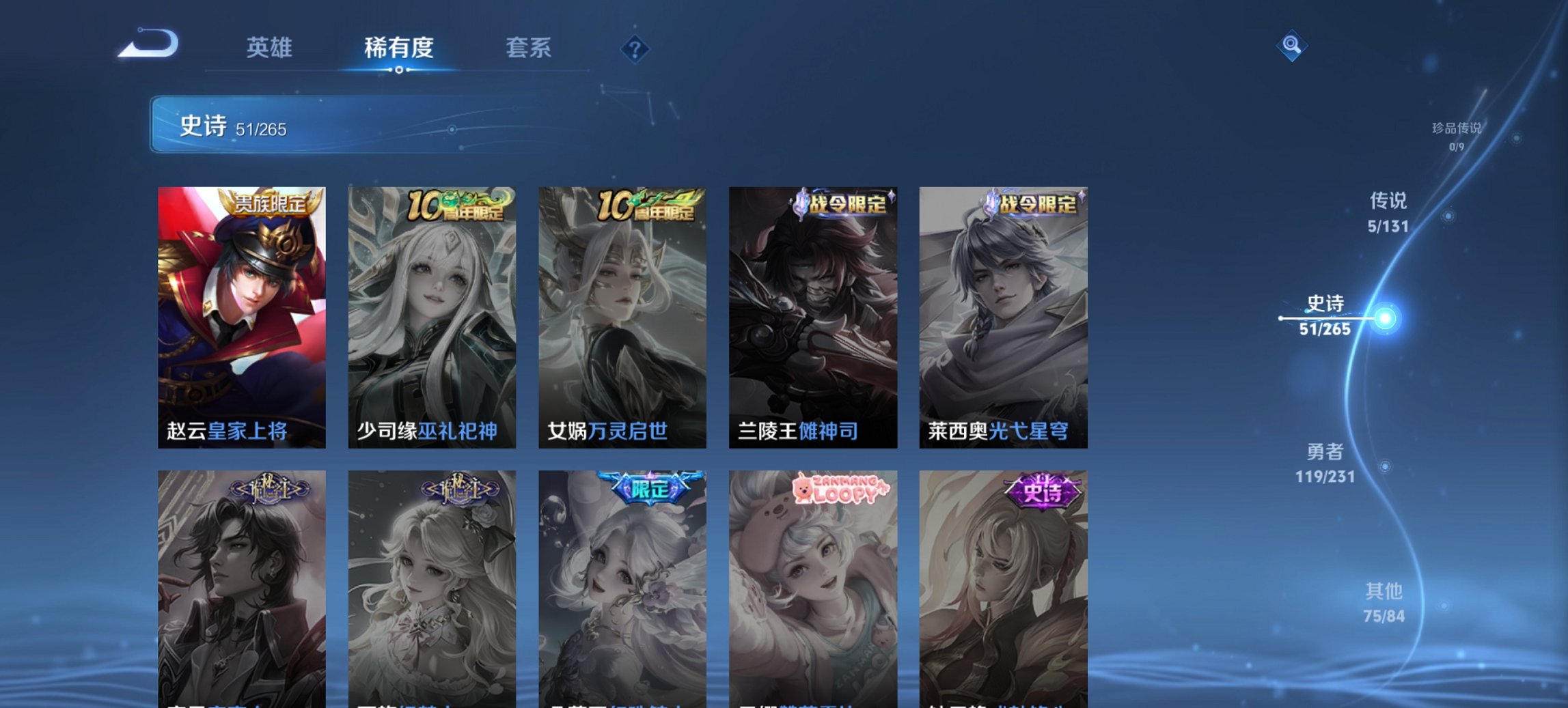 WZCMW419537王者荣耀账号详情图5