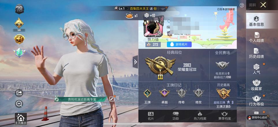 HPCMW413305和平精英账号详情图6