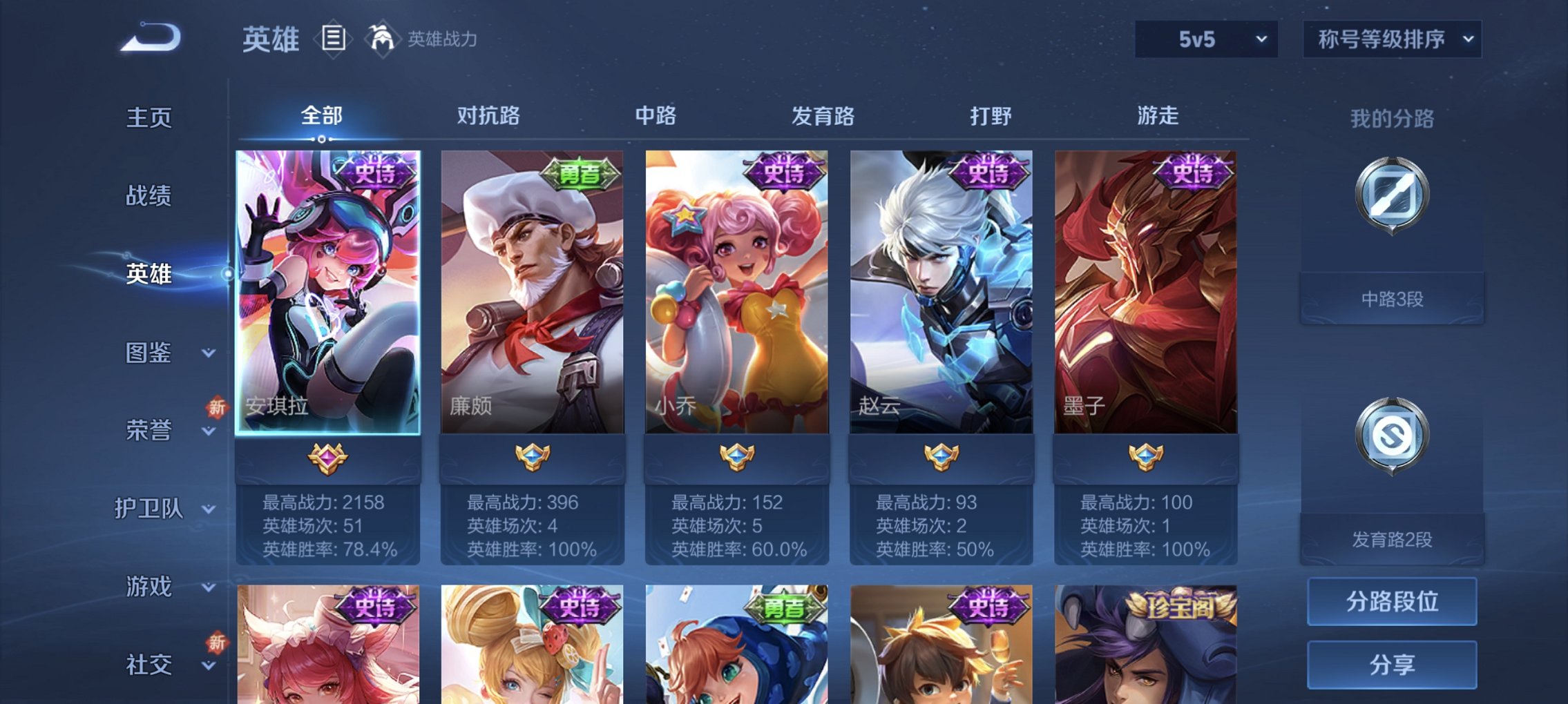 WZCMW422670王者荣耀账号详情图4 WZCMW422670王者荣耀账号详情图4