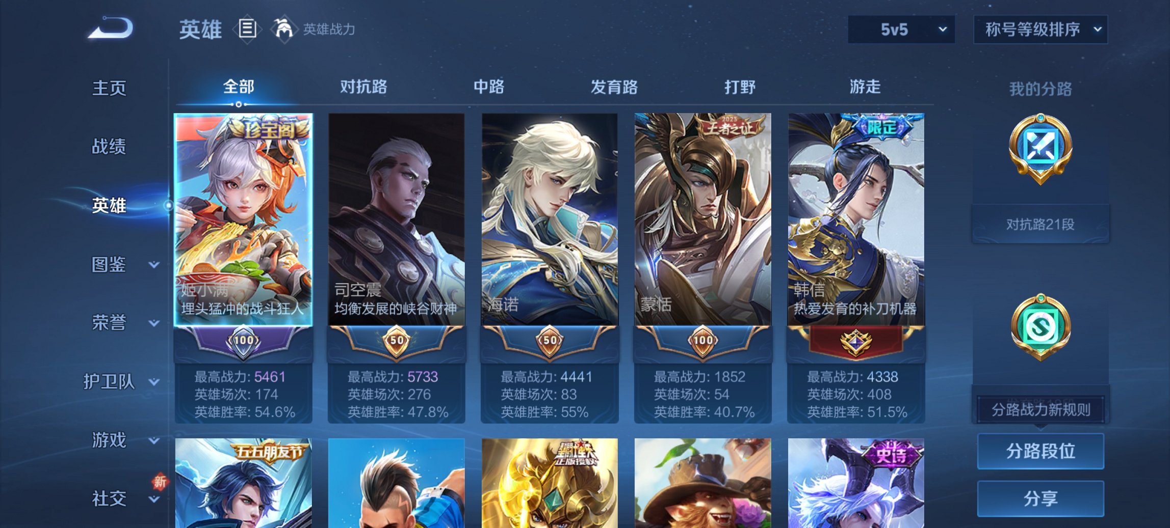 WZCMW422685王者荣耀账号详情图2