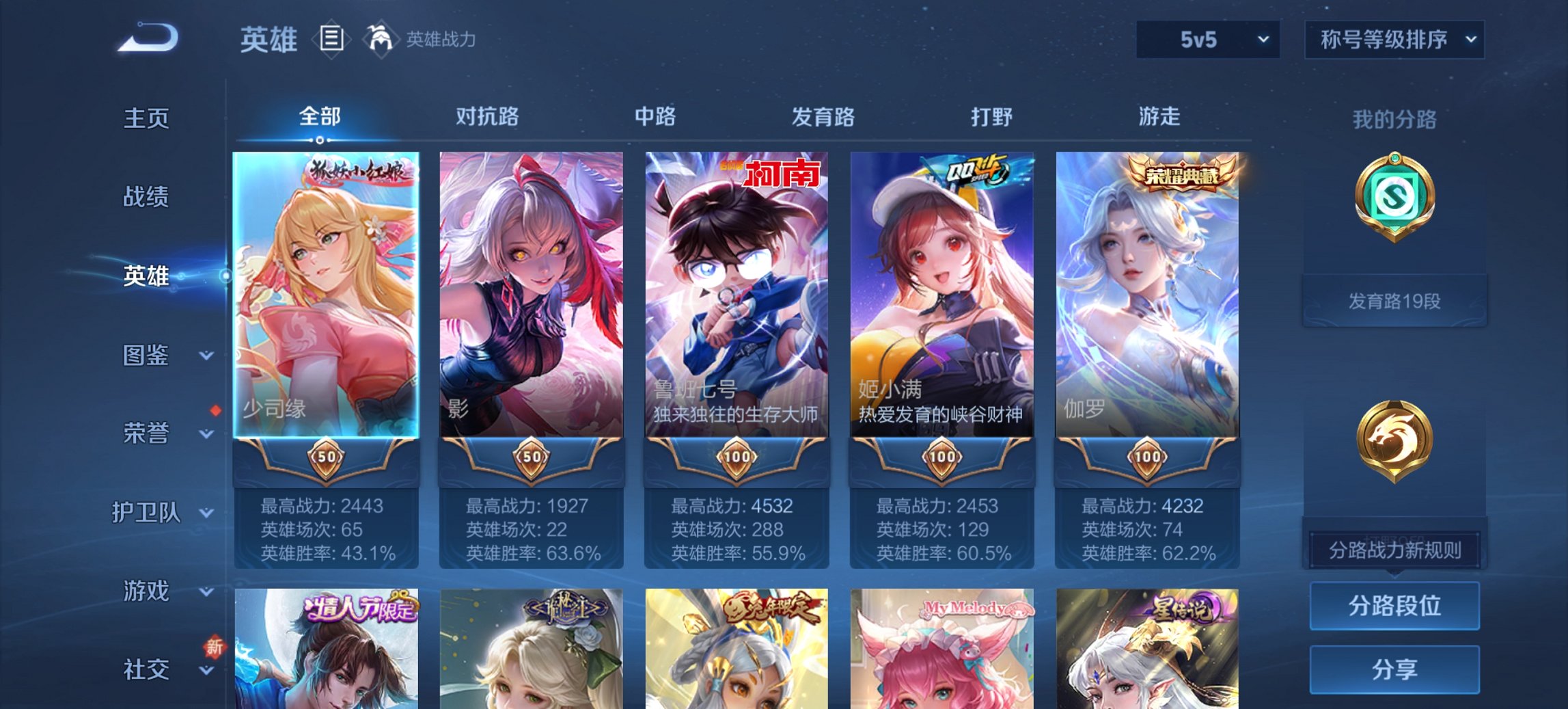 WZCMW422864王者荣耀账号详情图3