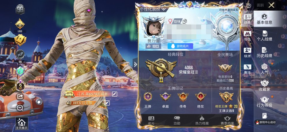 HPCMW456152和平精英账号详情图10