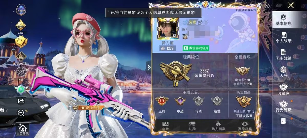 HPCMW413359和平精英账号详情图11