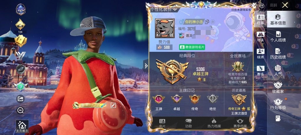 HPCMW419350和平精英账号详情图2