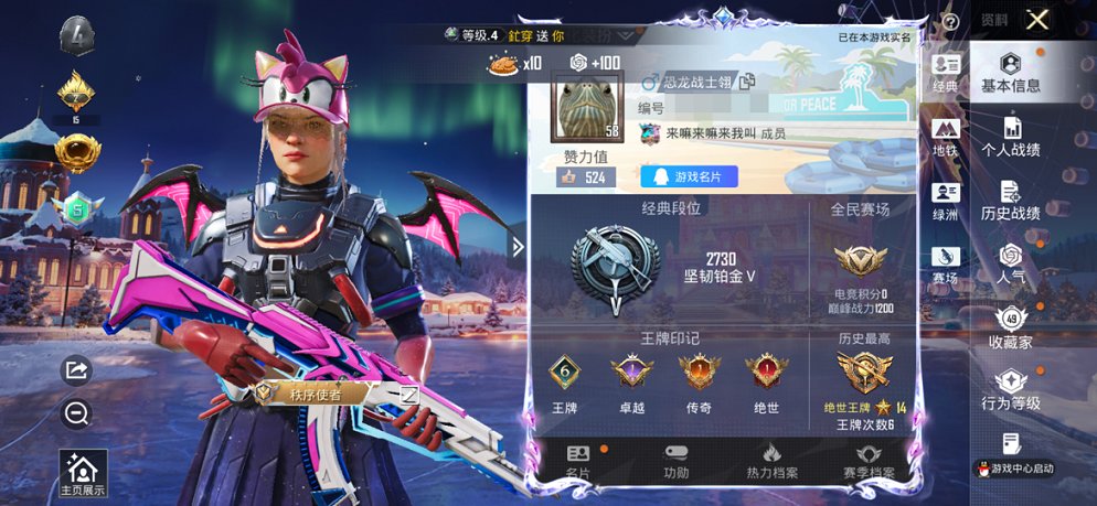 HPCMW421527和平精英账号详情图12