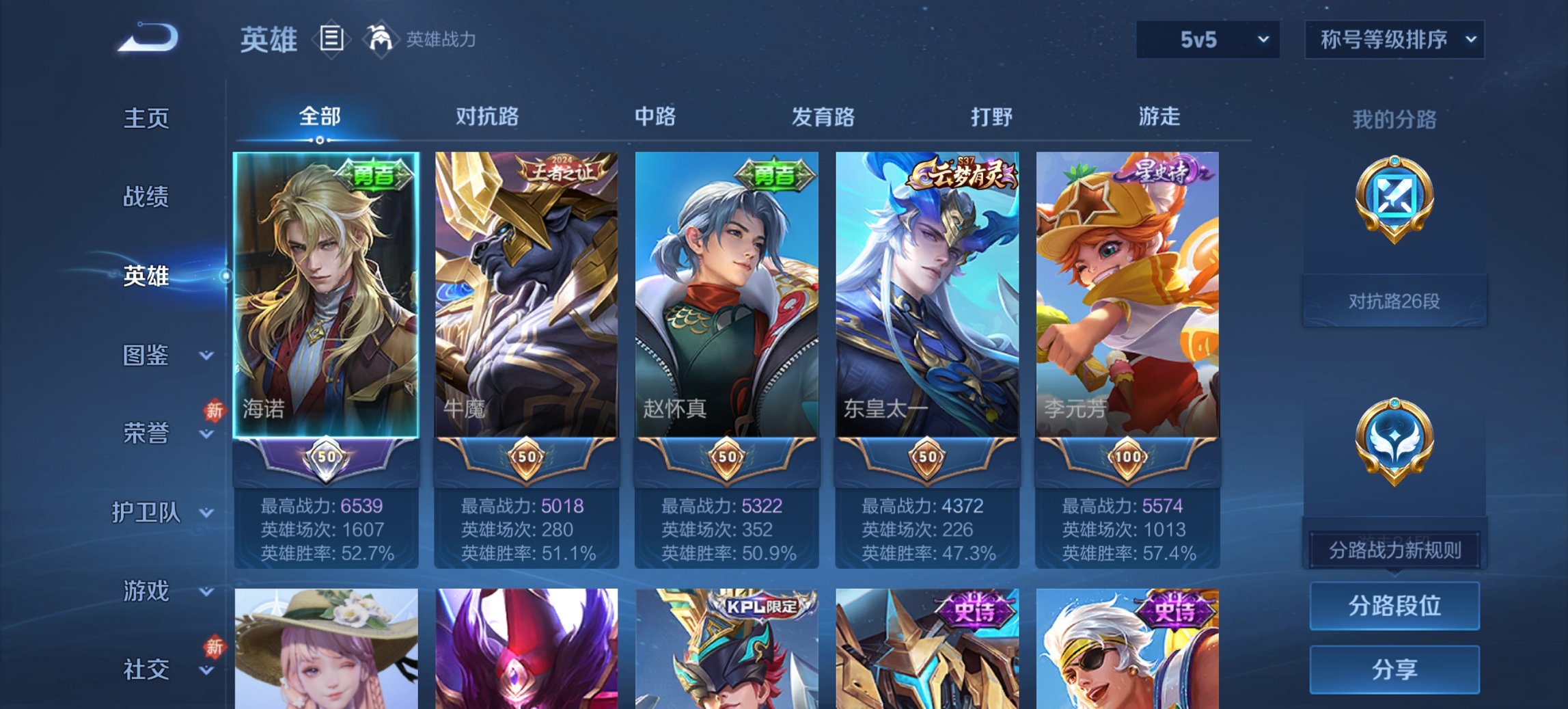 WZCMW440798王者荣耀账号详情图2