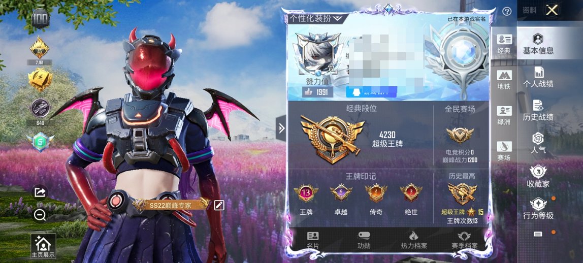 HPCMW468442和平精英账号详情图14