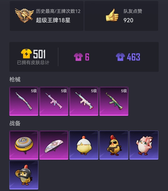 HPCMW429520和平精英账号详情图11