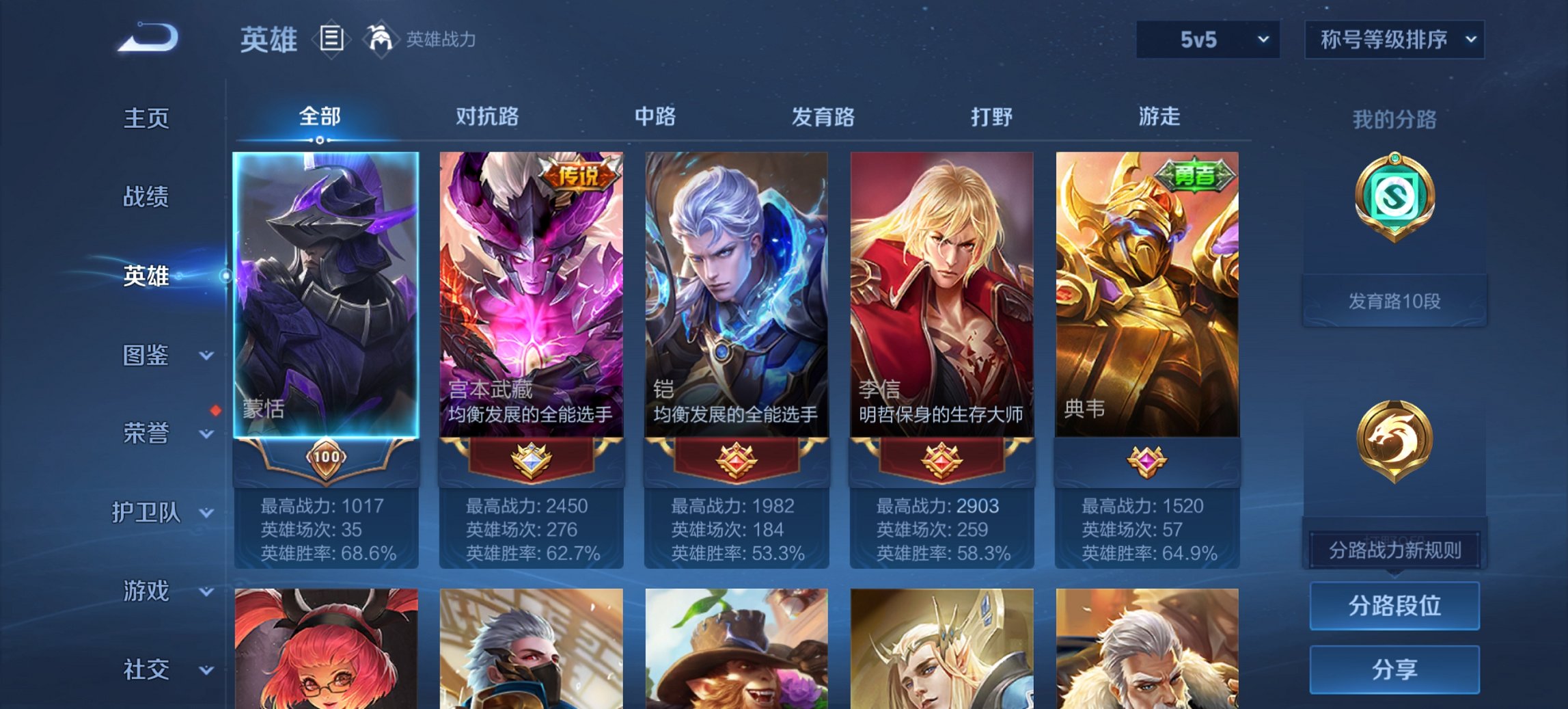 WZCMW468497王者荣耀账号详情图5