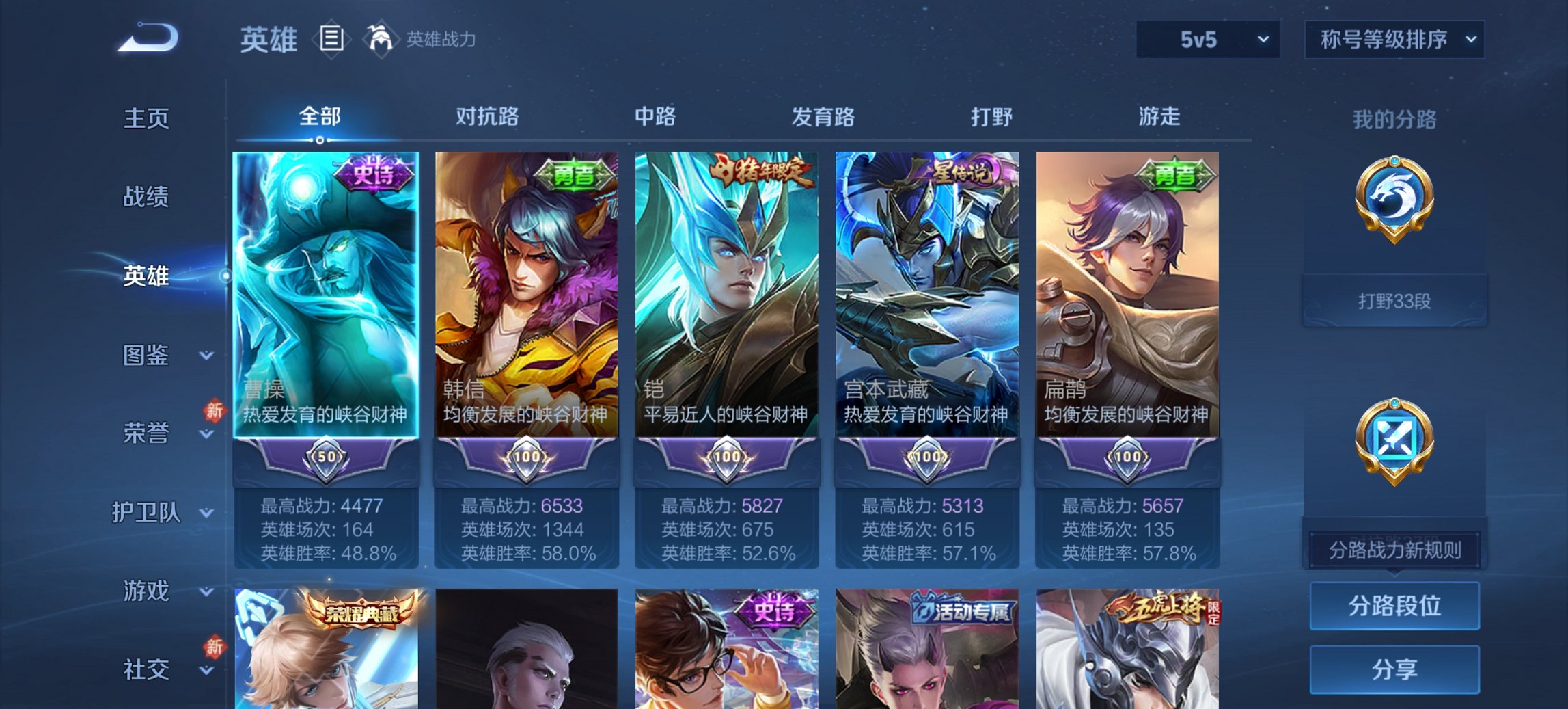 WZCMW4176639王者荣耀账号详情图5