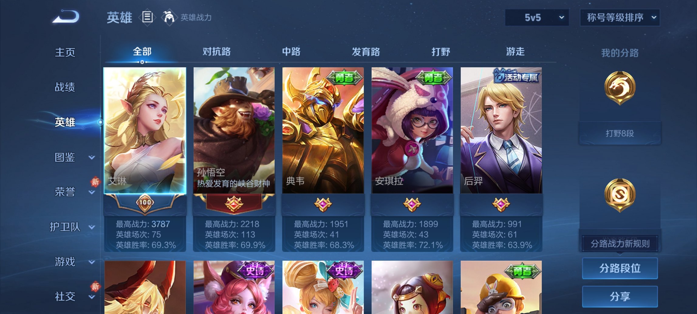 WZCMW471549王者荣耀账号详情图4