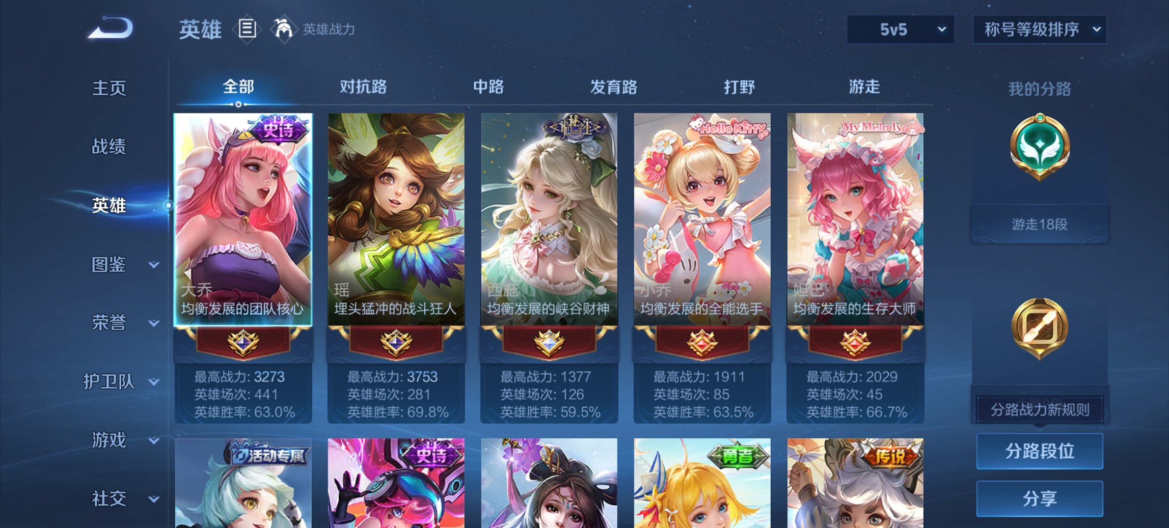 WZCMW471574王者荣耀账号详情图3