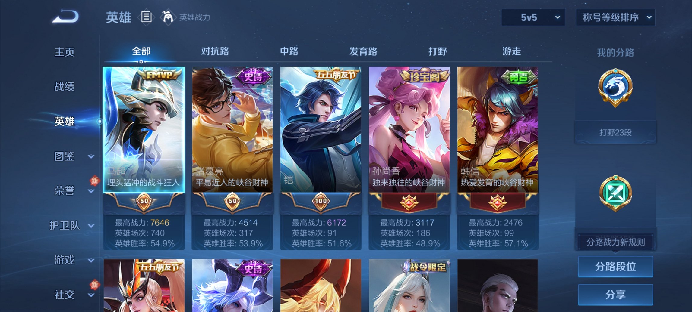 WZCMW474596王者荣耀账号详情图2