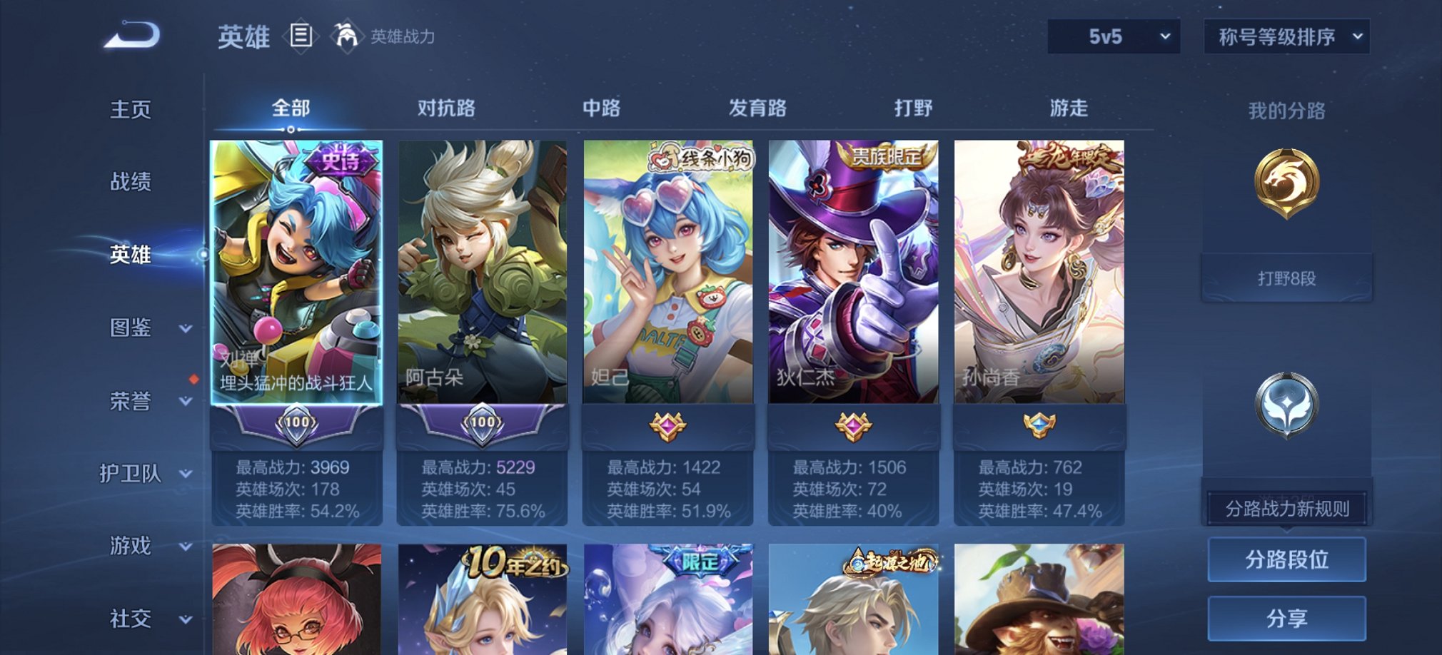 WZCMW482612王者荣耀账号详情图8