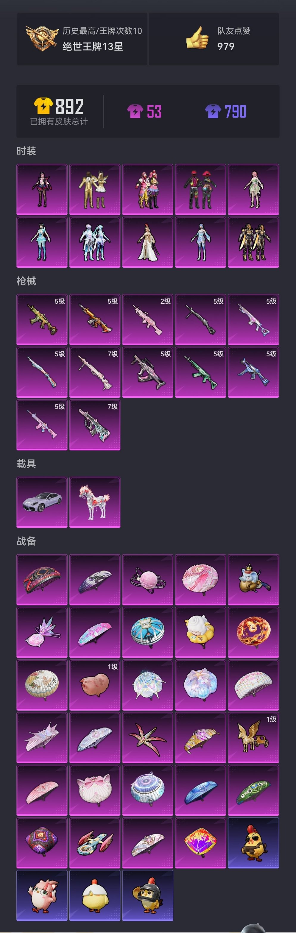 HPCMW465390和平精英账号详情图21