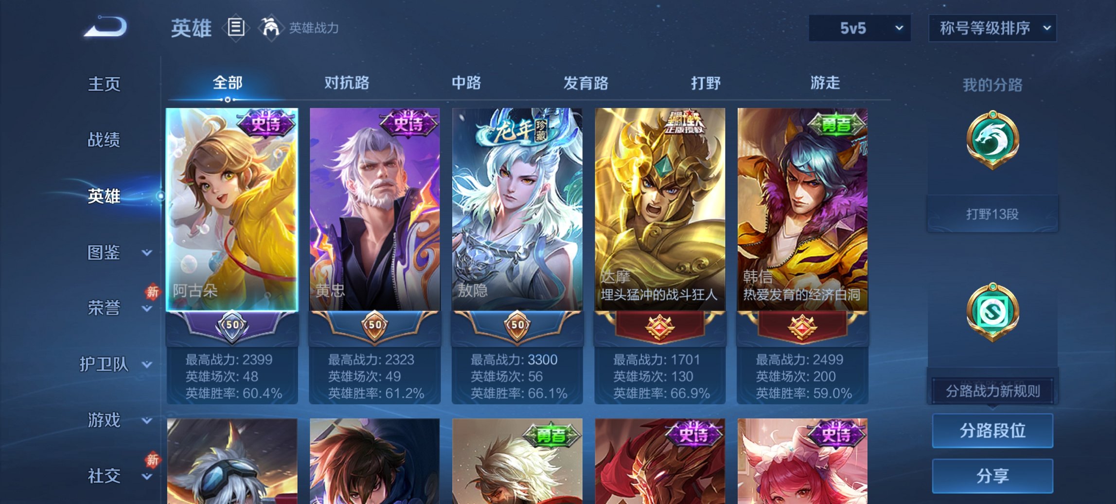 WZCMW485836王者荣耀账号详情图2 WZCMW485836王者荣耀账号详情图2