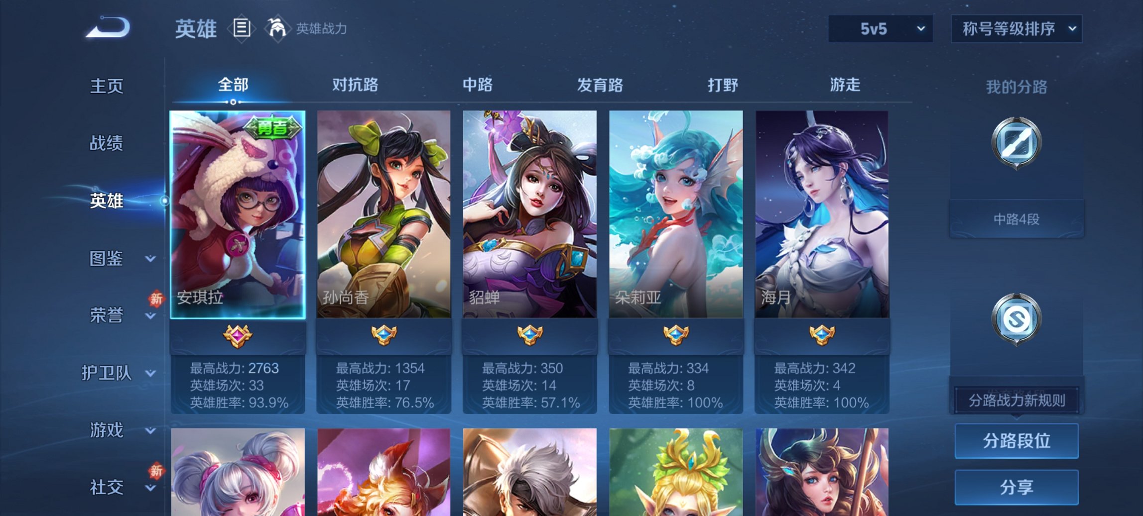 WZCMW488689王者荣耀账号详情图4