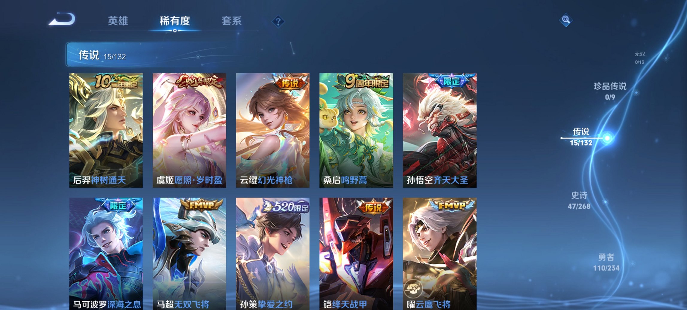 WZCMW491567王者荣耀账号详情图2