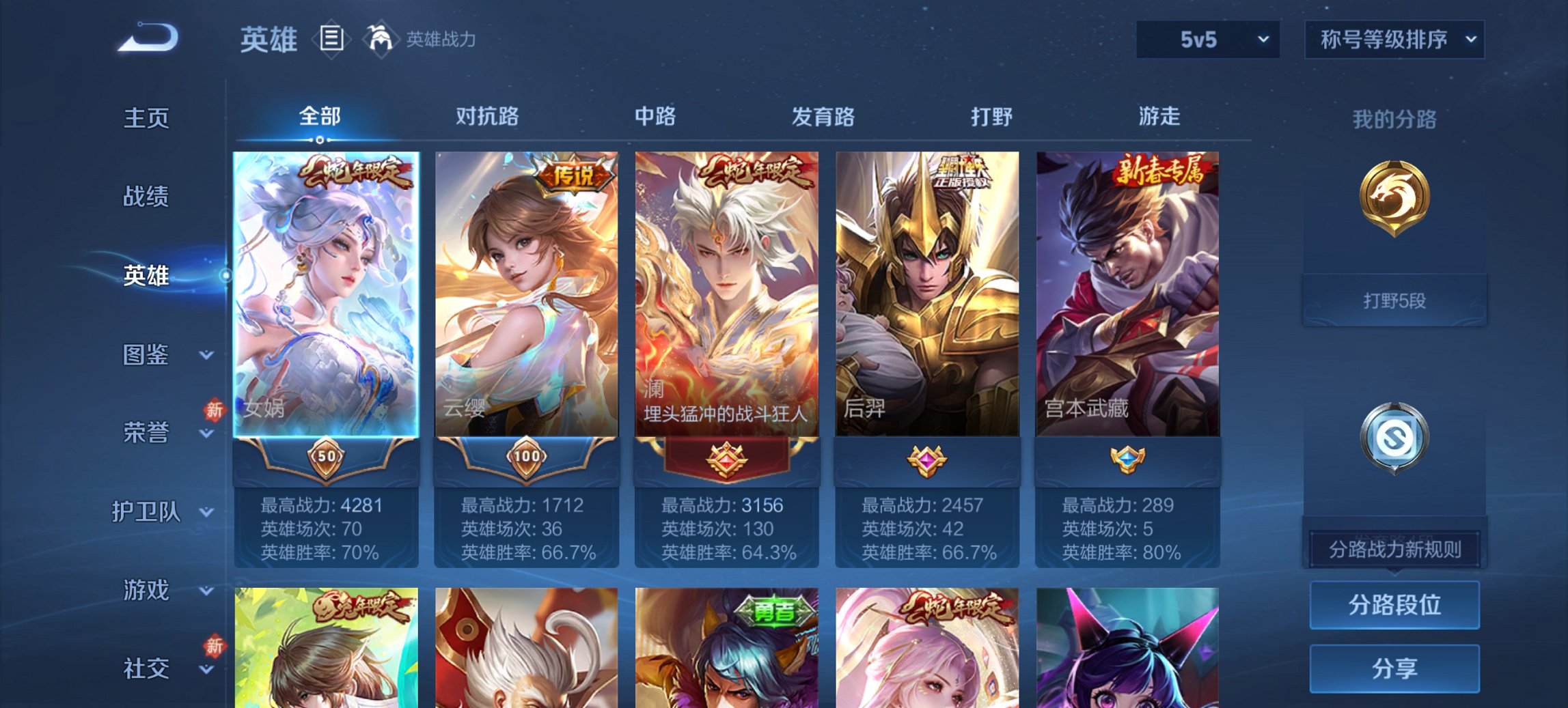 WZCMW494074王者荣耀账号详情图6