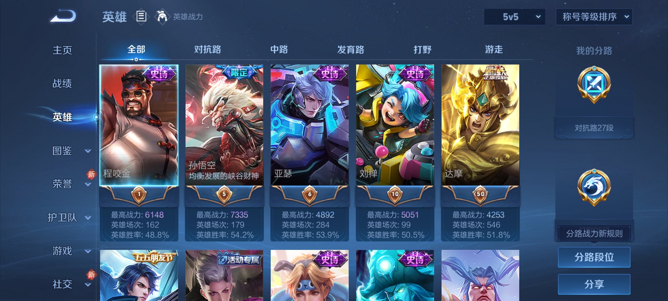 WZCMW497198王者荣耀账号详情图3