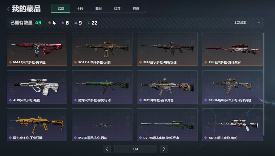 SJZCMW427832三角洲行动账号详情图2