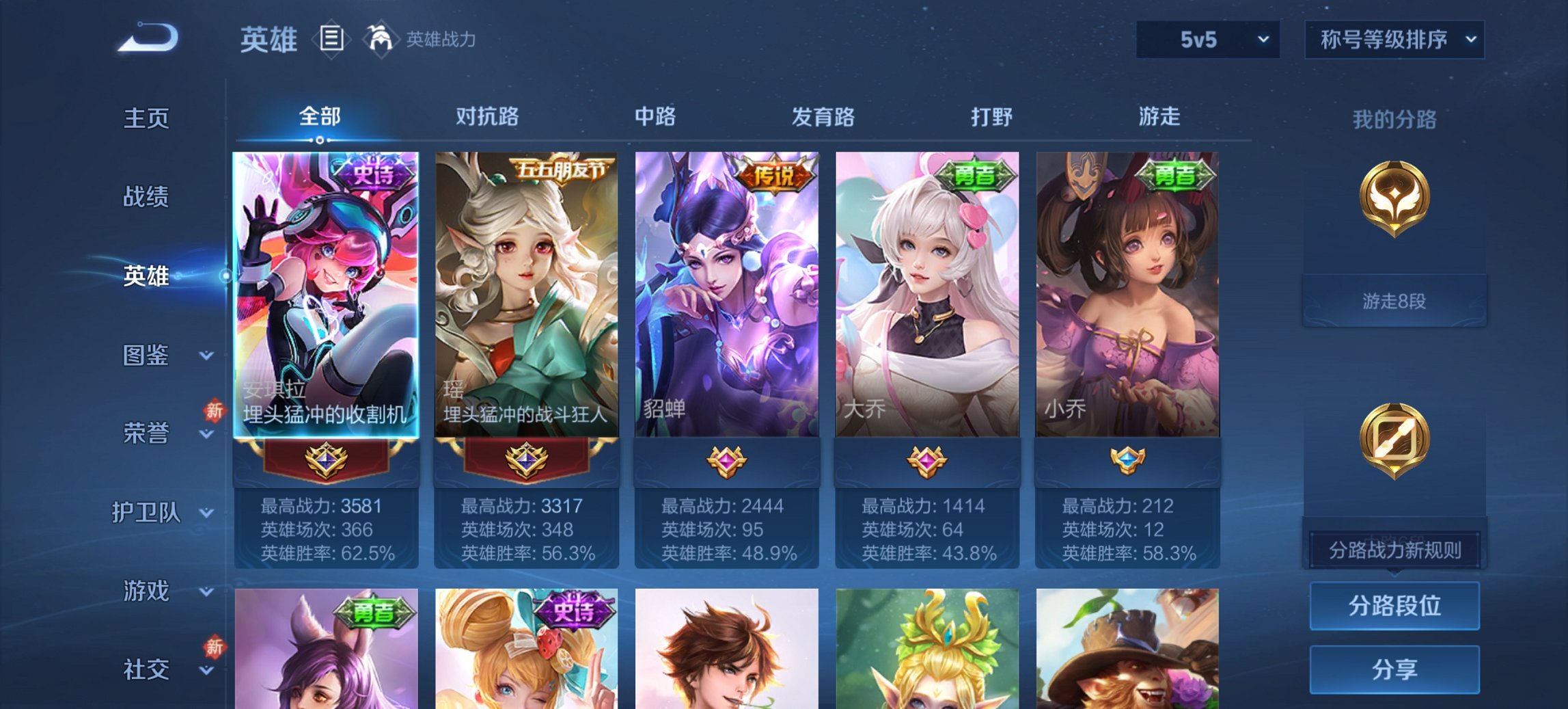 WZCMW4101185王者荣耀账号详情图6