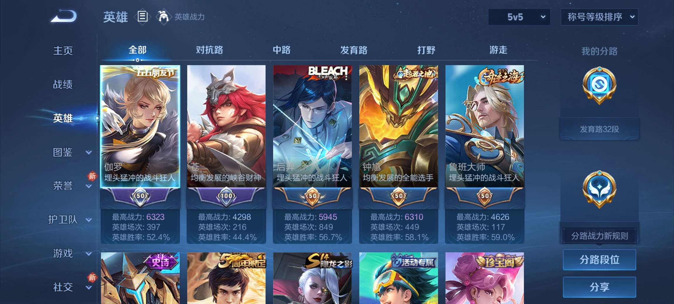 WZCMW4105057王者荣耀账号详情图5