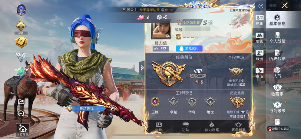 HPCMW455639和平精英账号详情图15