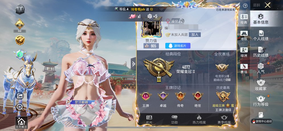 HPCMW455622和平精英账号详情图13