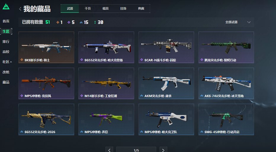 SJZCMW430178三角洲行动账号详情图2