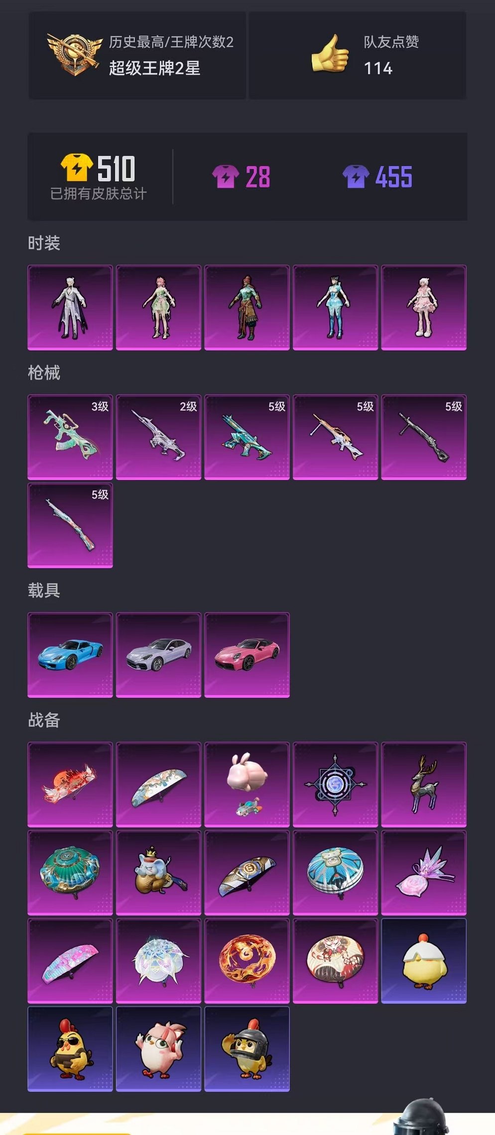 HPCMW456593和平精英账号详情图20