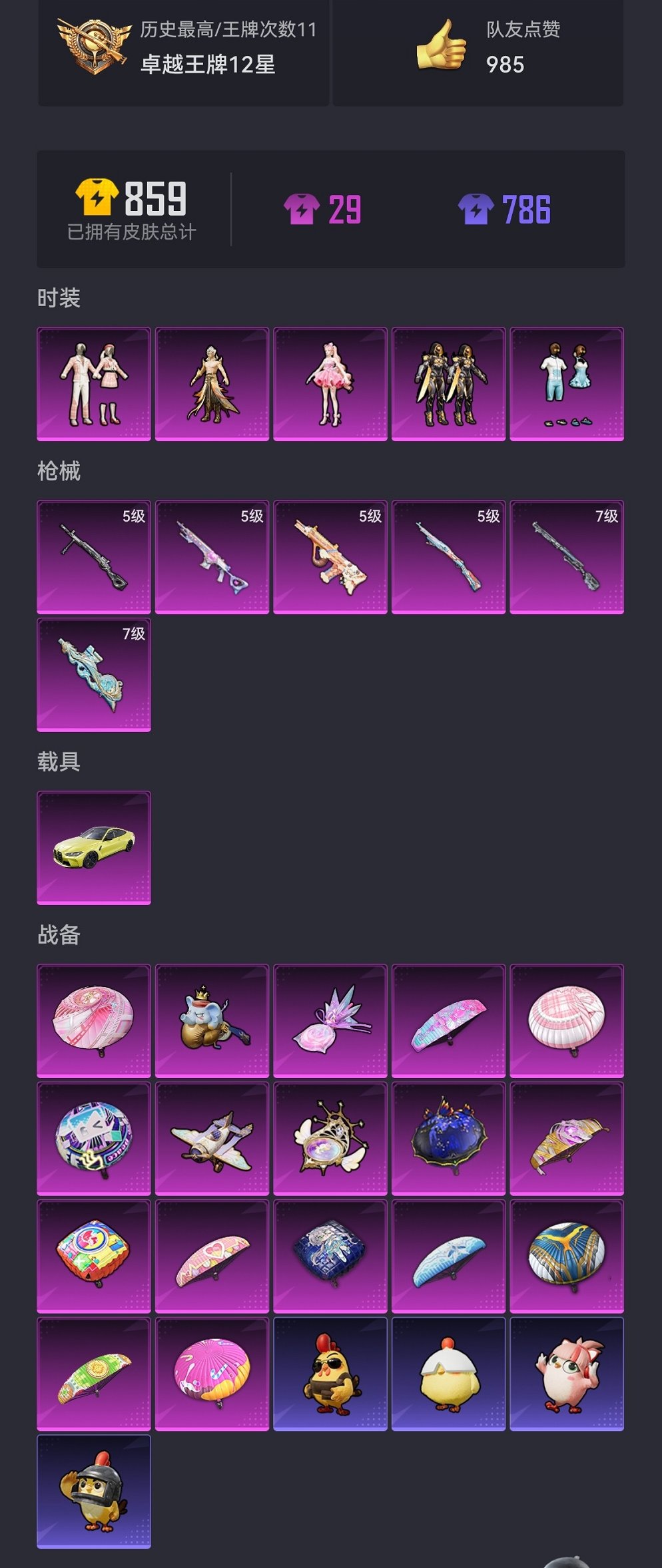 HPCMW456599和平精英账号详情图18