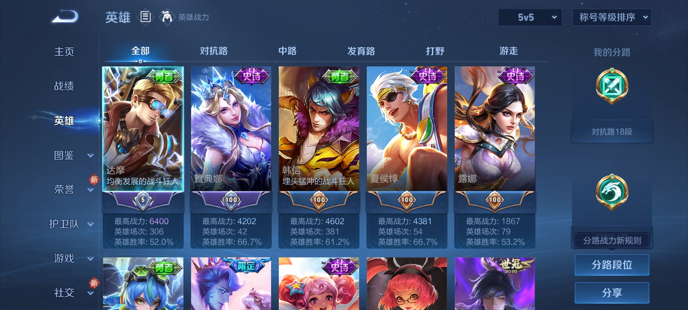 WZCMW4113446王者荣耀账号详情图6