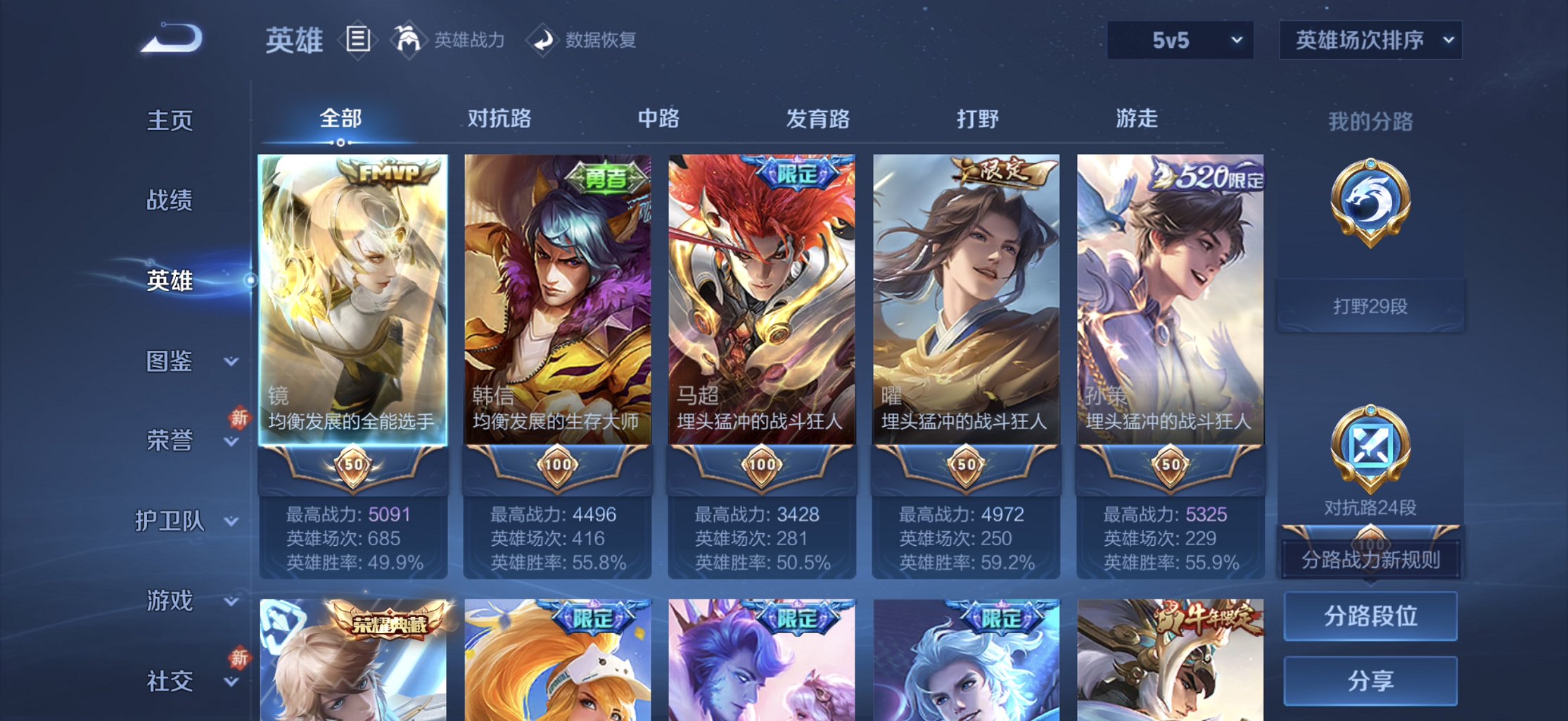 WZCMW4113460王者荣耀账号详情图4