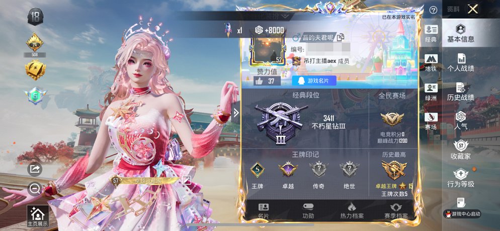 HPCMW466175和平精英账号详情图8