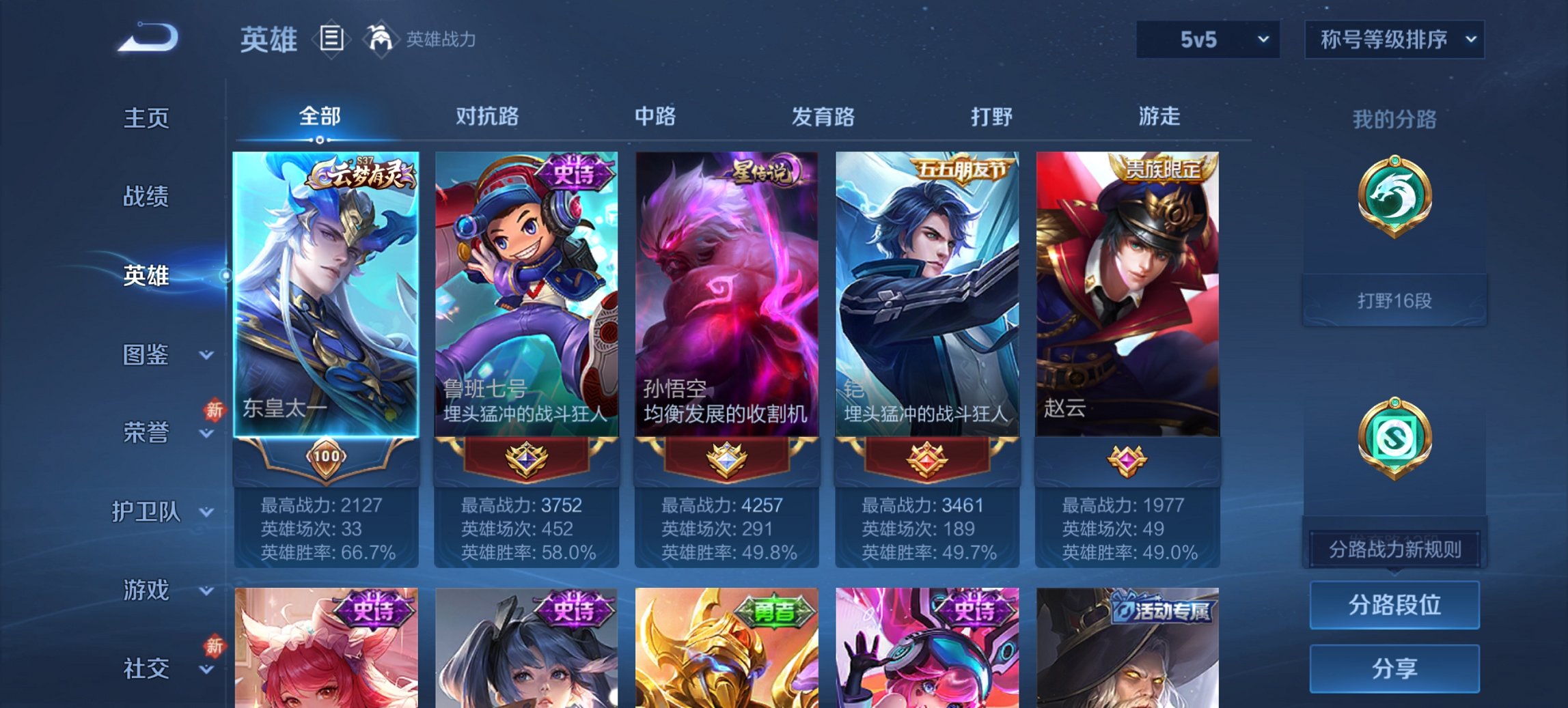 WZCMW4121702王者荣耀账号详情图3