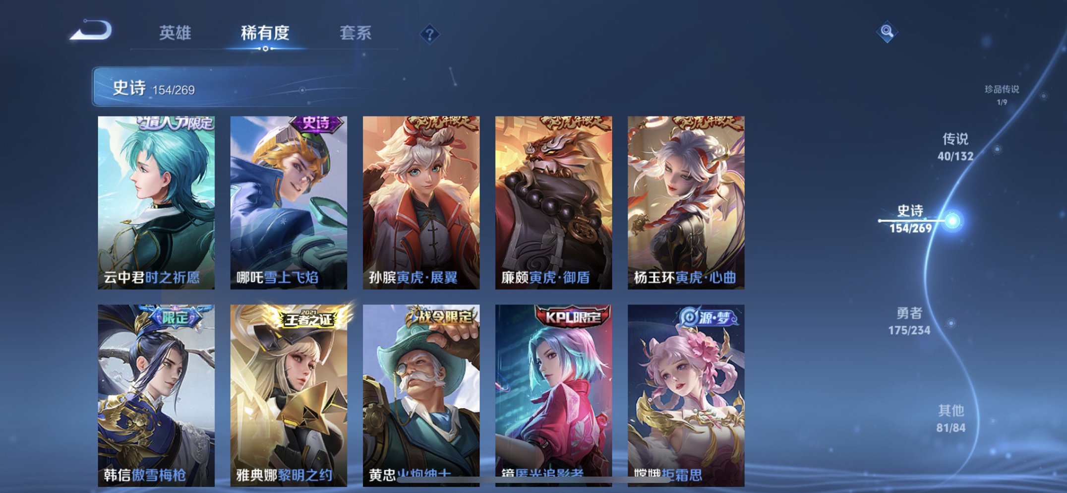 WZCMW4123537王者荣耀账号详情图4