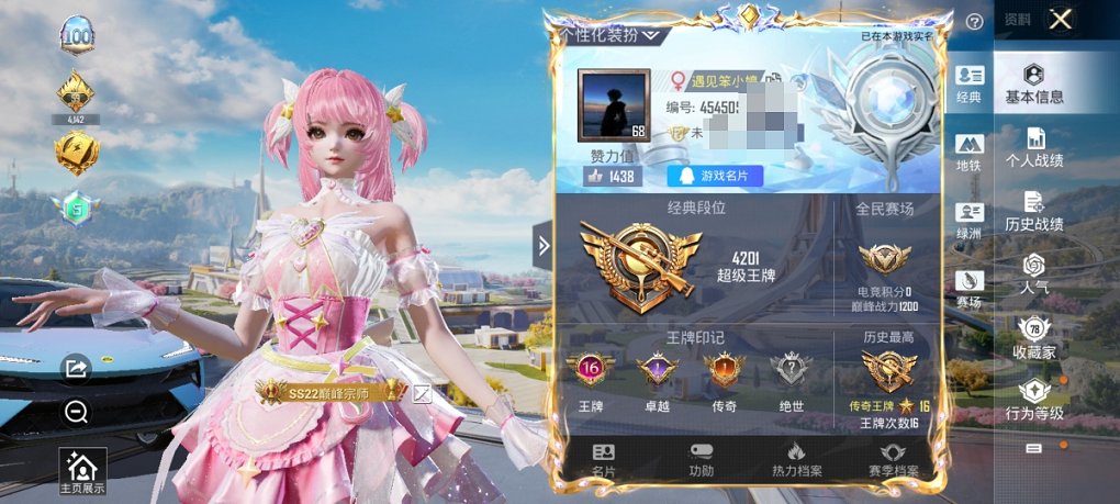 HPCMW467102和平精英账号详情图7