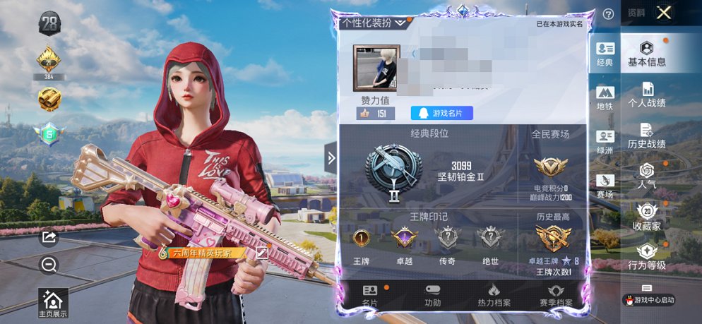 HPCMW470456和平精英账号详情图2