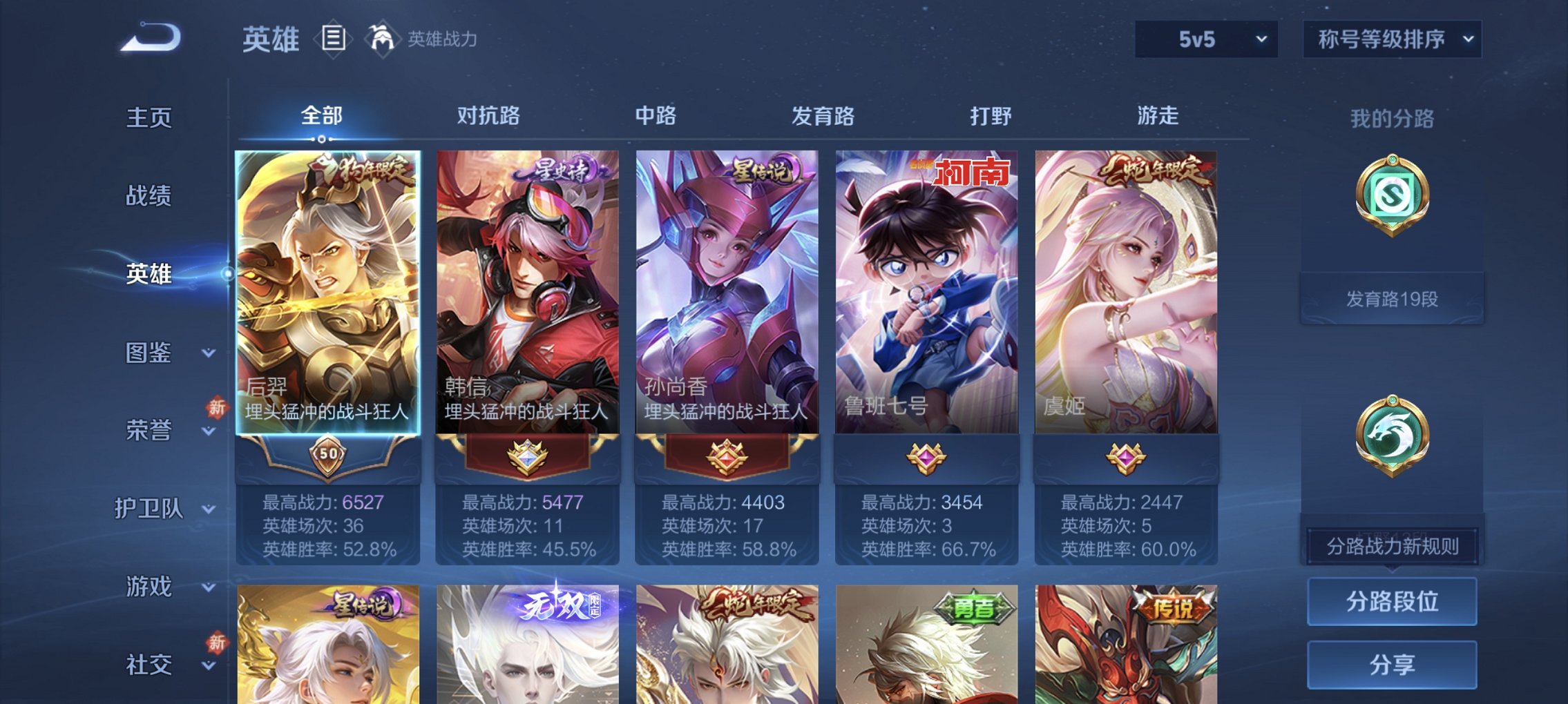 WZCMW4130827王者荣耀账号详情图3