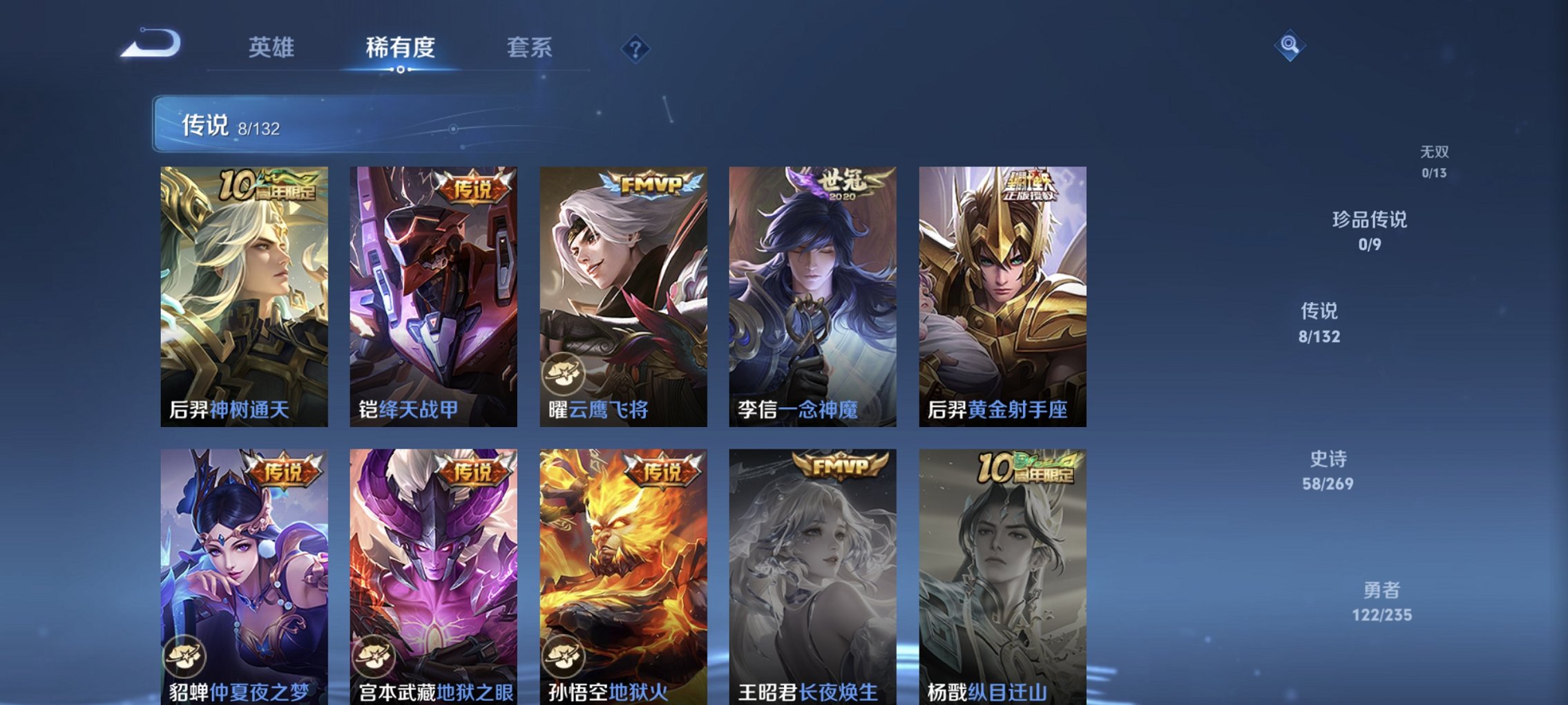 WZCMW4130817王者荣耀账号详情图9