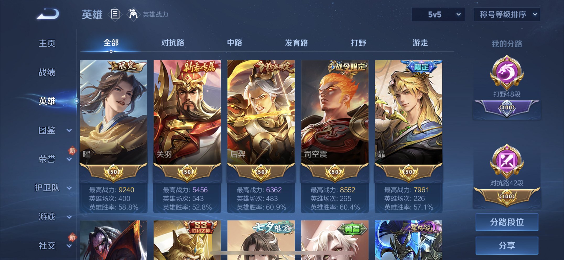 WZCMW4130785王者荣耀账号详情图6