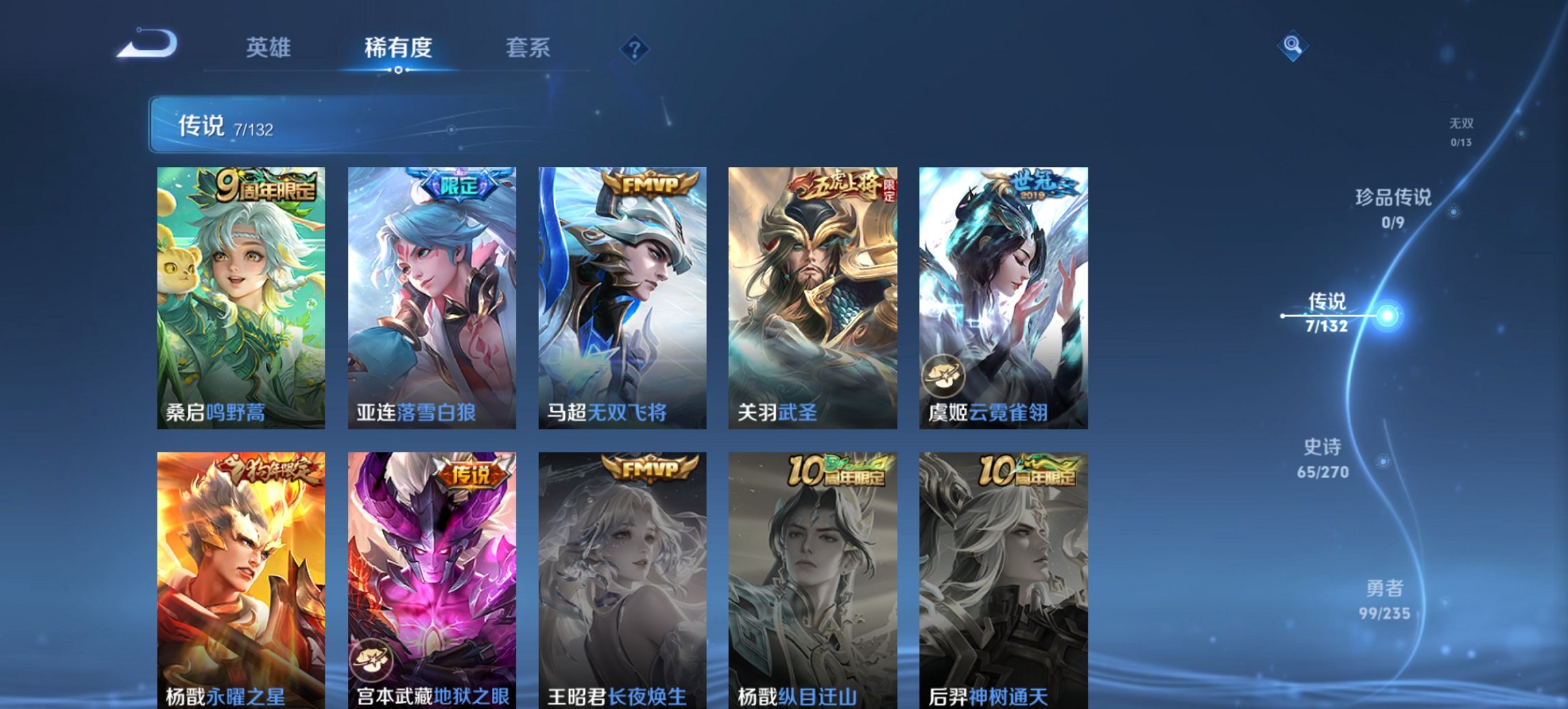 WZCMW4136534王者荣耀账号详情图5