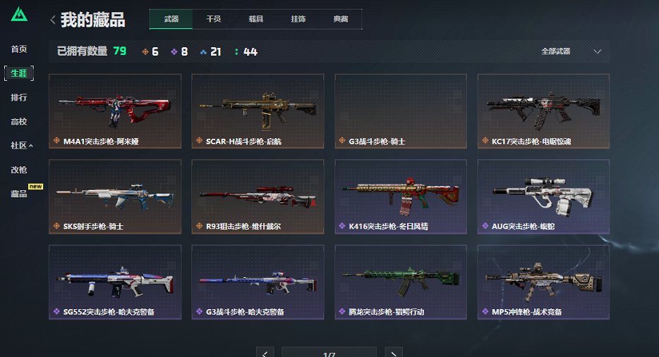 SJZCMW438675三角洲行动账号详情图4