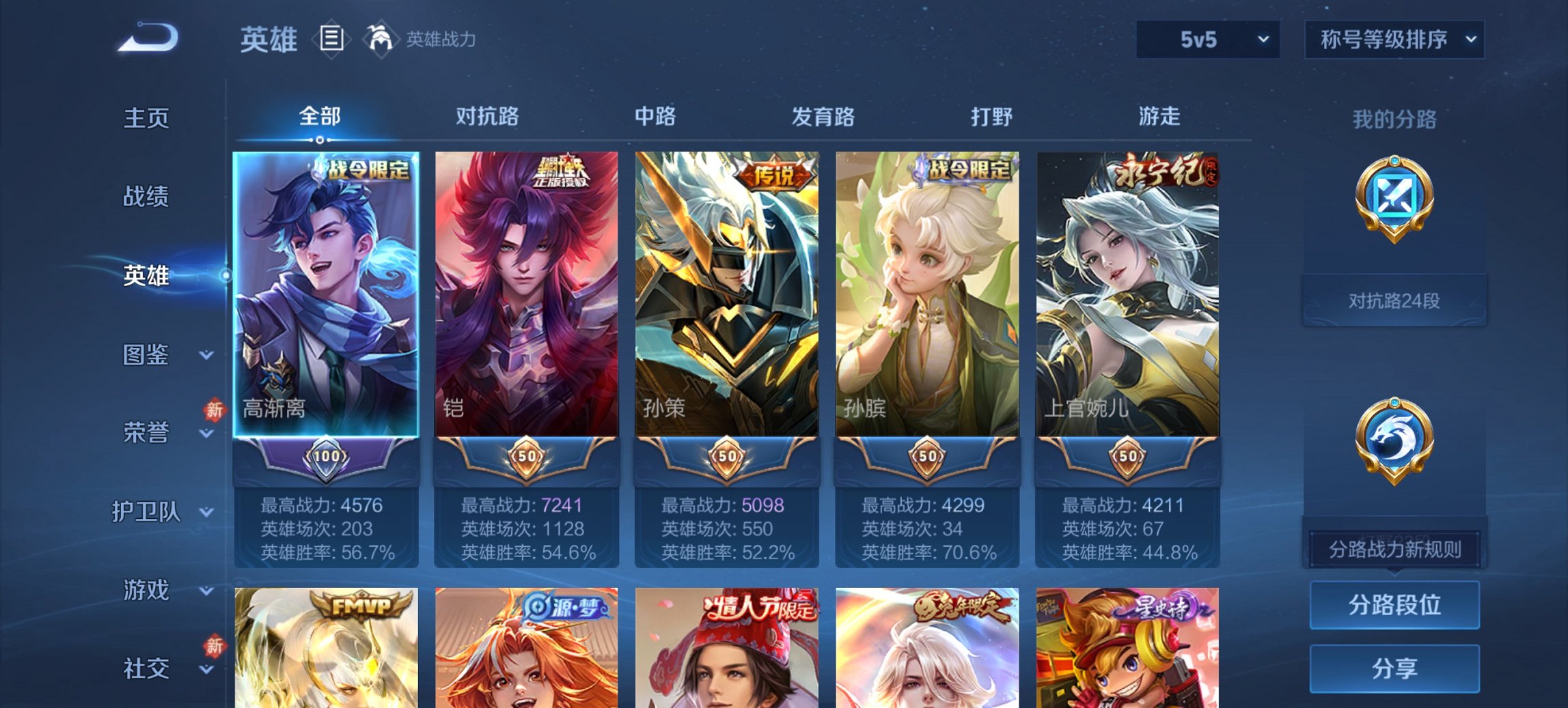 WZCMW4138447王者荣耀账号详情图6