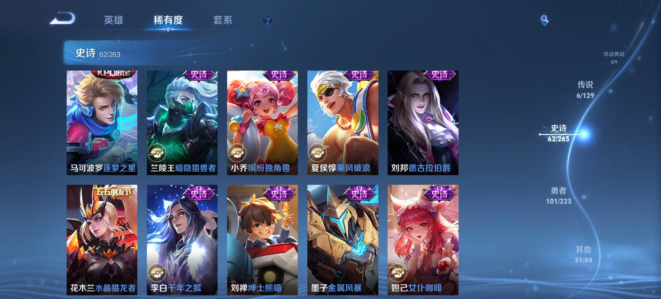 WZCMW4145536王者荣耀账号详情图4