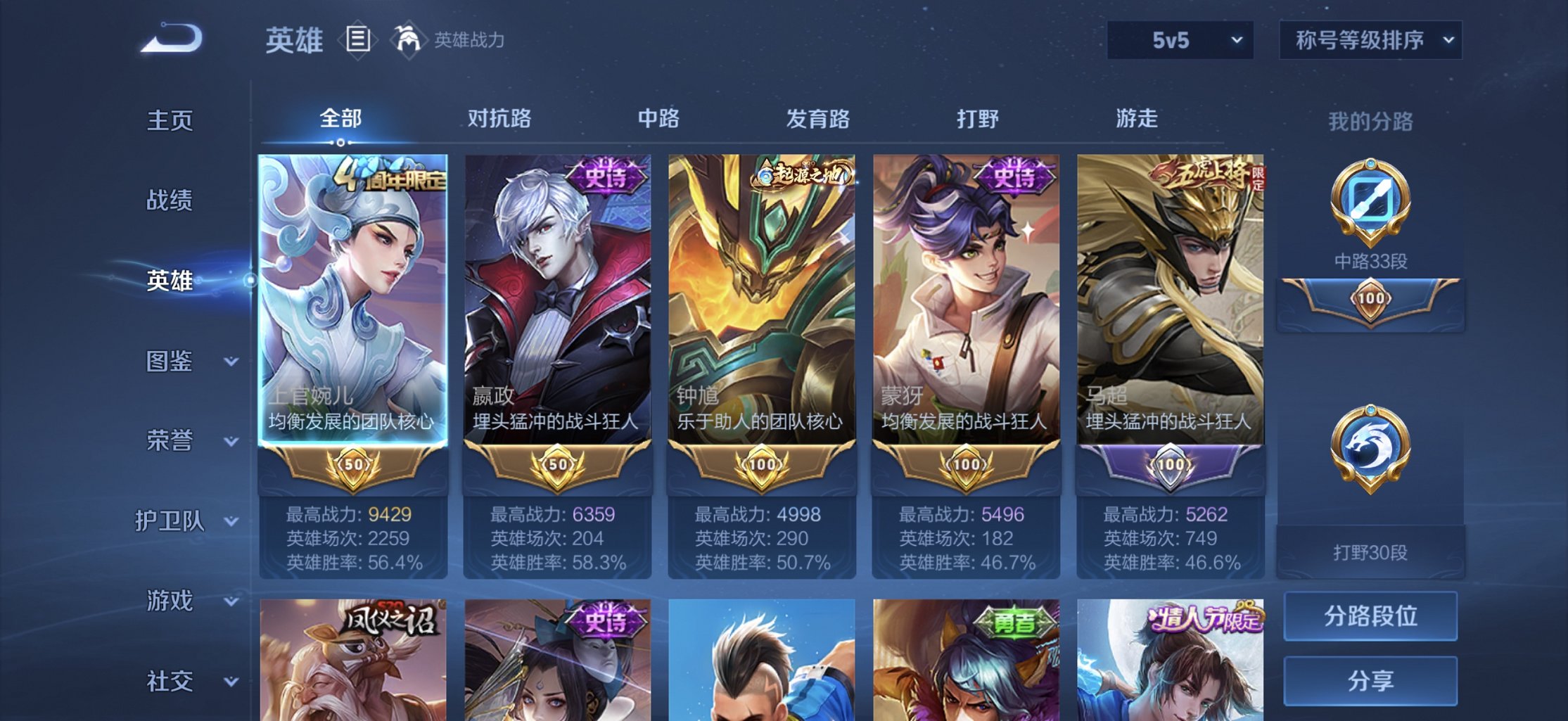 WZCMW4148844王者荣耀账号详情图16