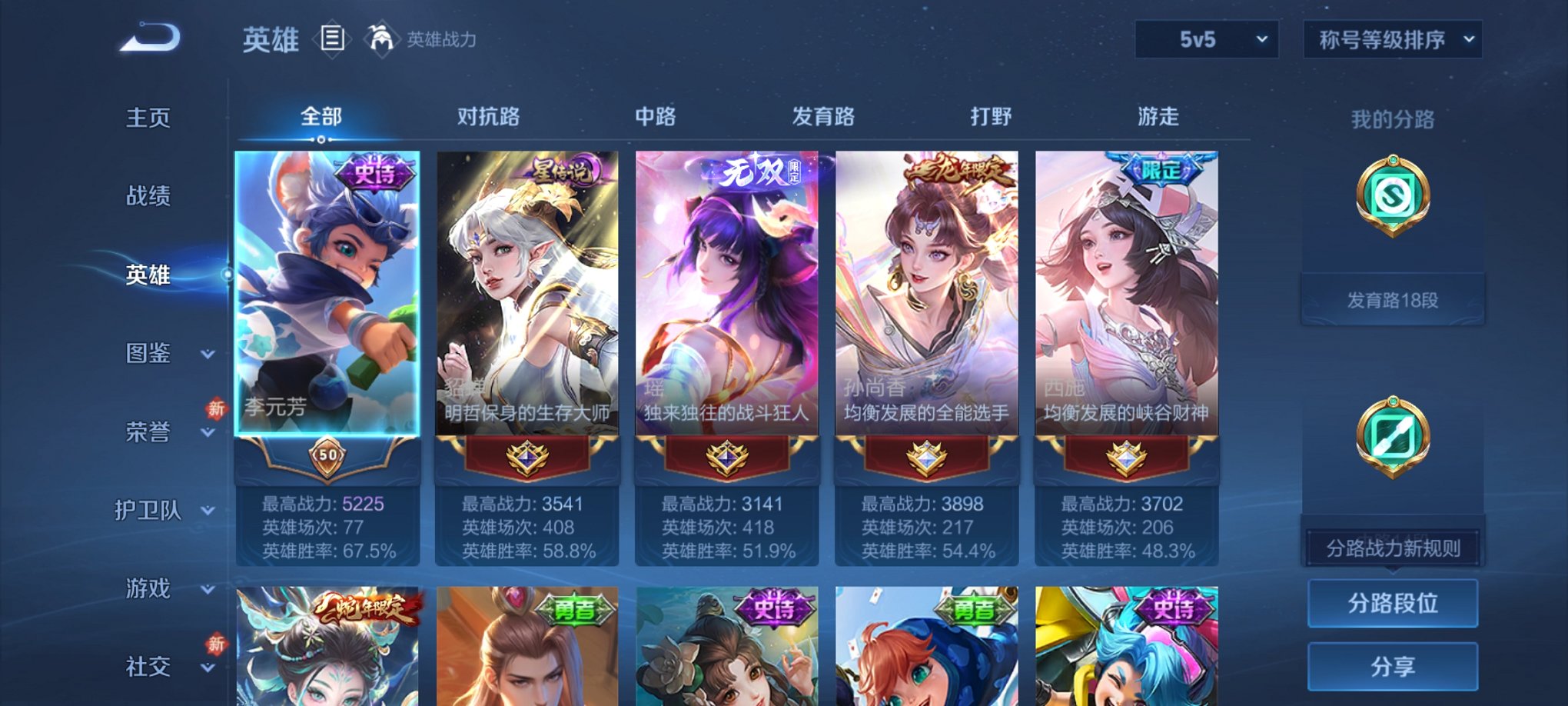 WZCMW4153760王者荣耀账号详情图6